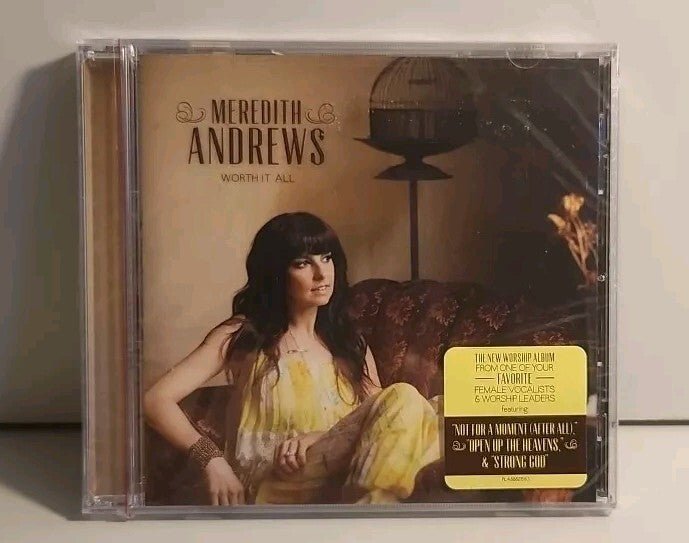 Worth It All by Andrews, Meredith (CD, 2013) Curb USA r1s9 938 - Darktower Media