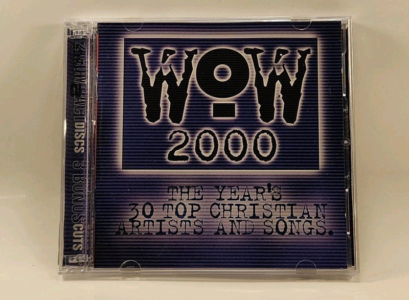 Wow 2000: The Year's 30 Top Christian Artists and Songs (2 - CDs) r1 s10 1068 - Darktower Media