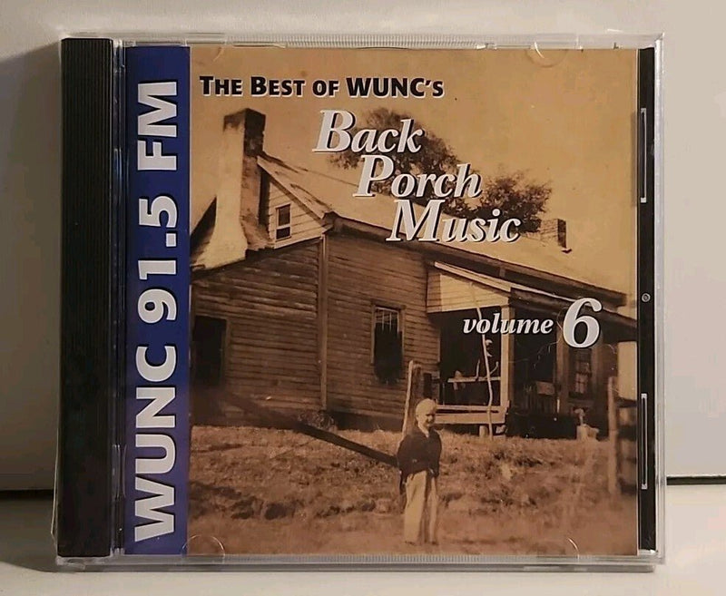 WUNC 91.5 Best of Back Porch Music Volume 6 New Sealed 2003 w1s4 3204 - Darktower Media