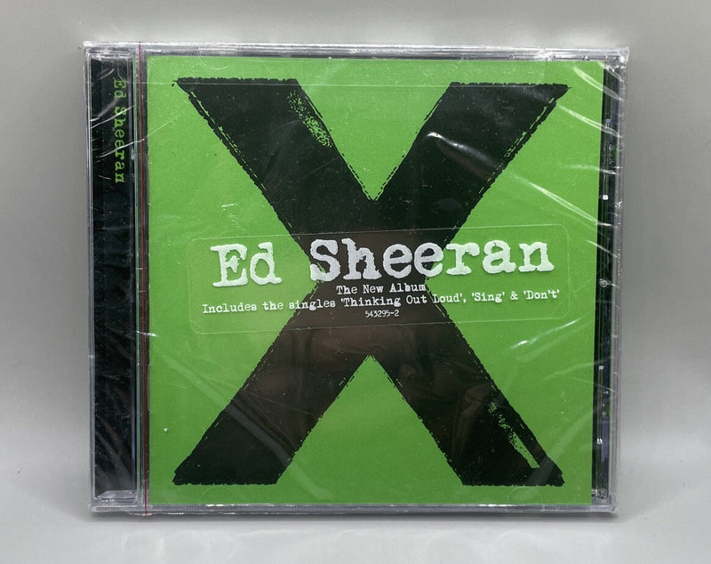 X by Ed Sheeran (CD, Jun - 2014, Atlantic (Label)) USA New Sealed - Darktower Media