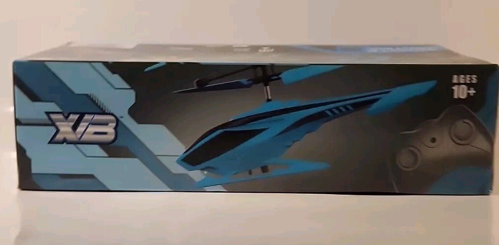 XB Remote Control Helicopter X07 Blue Toy New In Box - Darktower Media