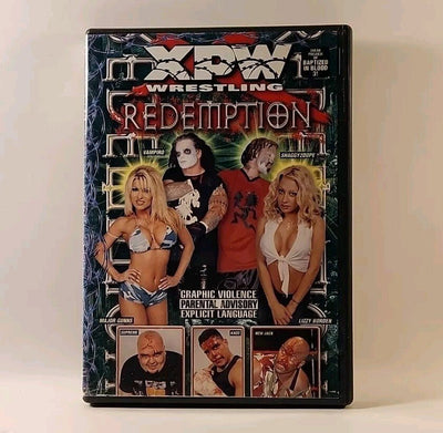 XPW Wrestling Redemption (DVD, 2002) Vampire Shaggy2dope Surpreme Kaos New Jack