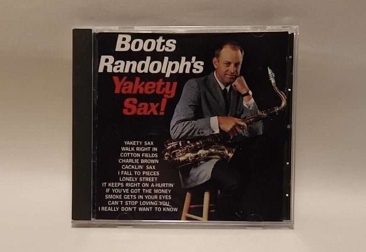 Yakety Sax Boots Randolph Audio Music CD Compact Disc 1988 CBS Records USA - Darktower Media