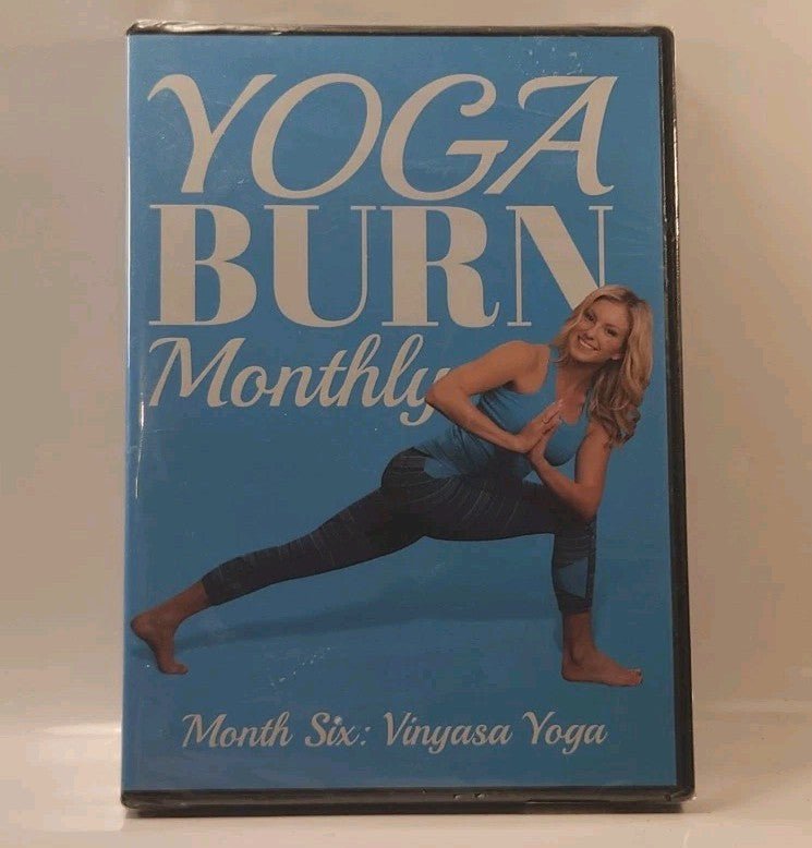Yoga Burn Monthly - Month Six: Vinyasa Yoga (4 DVD Set) - NEW SEALED r1s10 1115 - Darktower Media