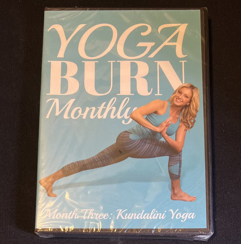 Yoga Burn Monthly: Month Three Kundalini Yoga (4 DVD Set, Brand New) - Darktower Media