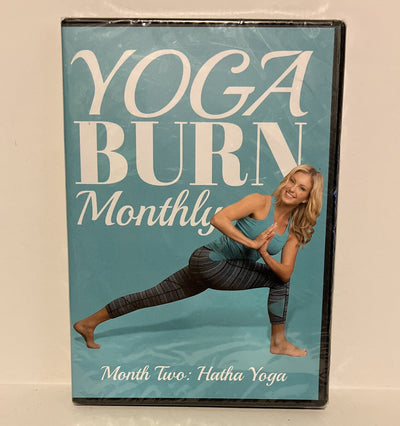 Yoga Burn Monthly: Month Two (2) Hatha Yoga 4-DVD!  USA