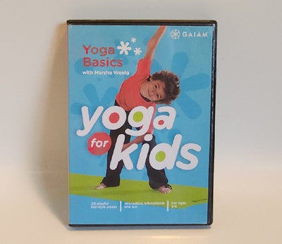 Yoga For Kids - Yoga Basics with Marsha Wenig - DVD 2007 Gaiam