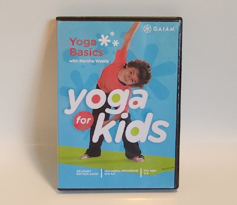 Yoga For Kids - Yoga Basics with Marsha Wenig - DVD 2007 Gaiam - Darktower Media