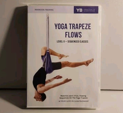 YOGABODY Yoga Trapeze Flows Level II 2 DVD  Scratch Free