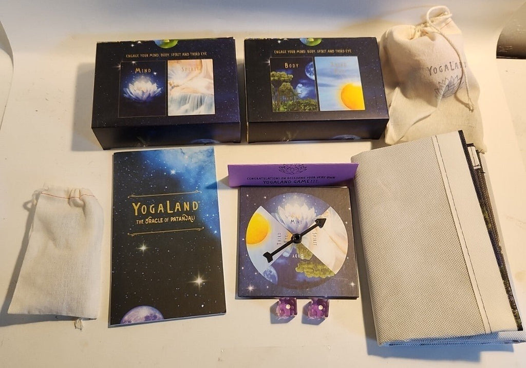 Yogaland A Metaphor For Life Board Game Complete in box Near Mint - Darktower Media
