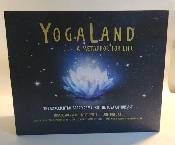 Yogaland A Metaphor For Life Board Game Complete in box Near Mint - Darktower Media