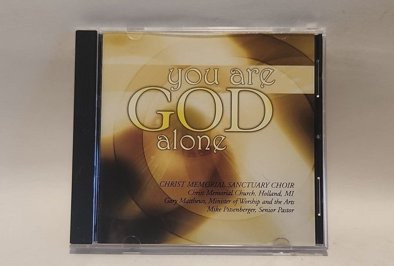 You Are God Alone by Phil Barfoot (CD) (2006) Word USA W1S4 3302 - Darktower Media