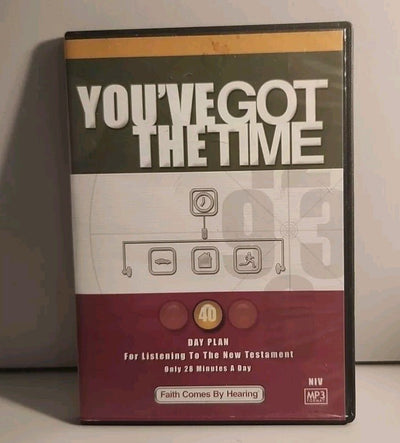 You've Got The Time, 40 Day Plan Listening To The New Testament (NIV) MP3 CD