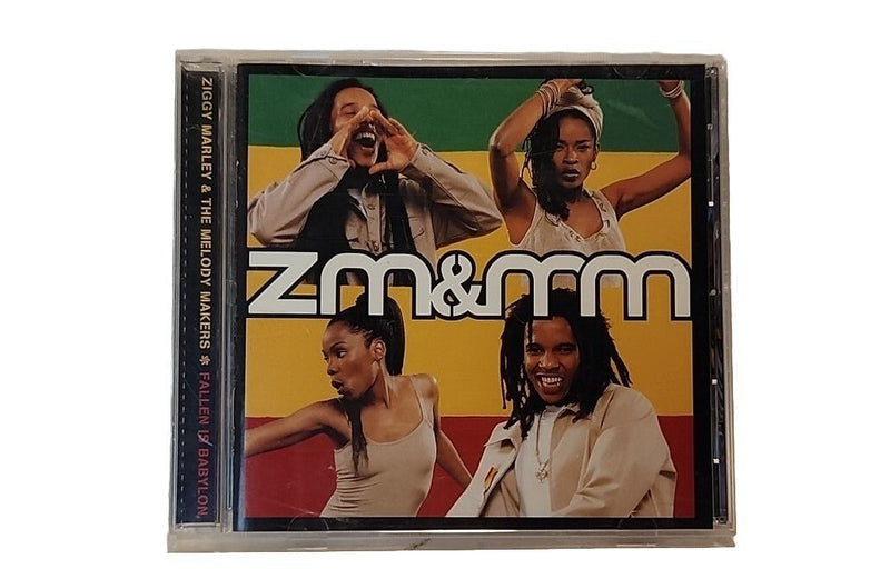 Ziggy Marley & The Melody Makers: Fallen Is Babylon, ZM&MM CD 1997 Elektra USA - Darktower Media