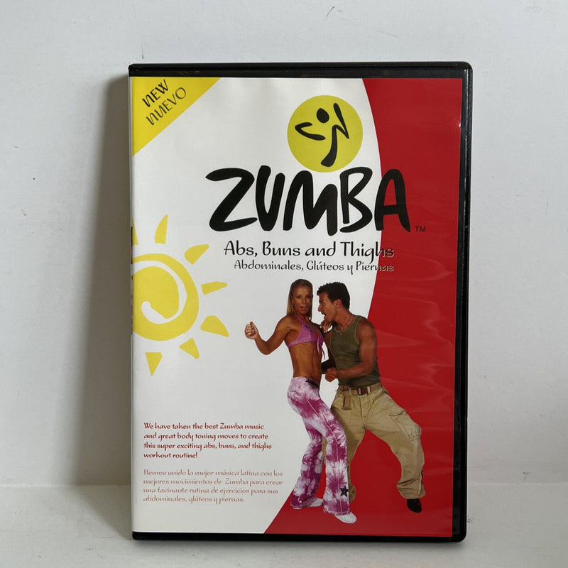 Zumba Abs Buns and Thighs DVD 2004 Zumba Near Mint - Darktower Media